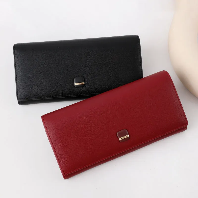 Multi-color collection of women's long wallets for private label boutique orders