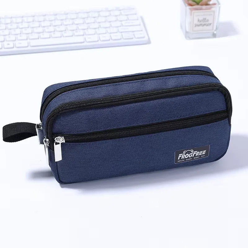 Interior view - Floral pattern lining with inner pocket for organized storage in promotional manufacturing