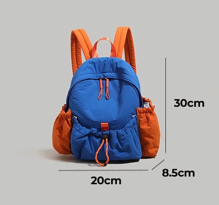 Custom backpack with dimension markings (30cm x 20cm)