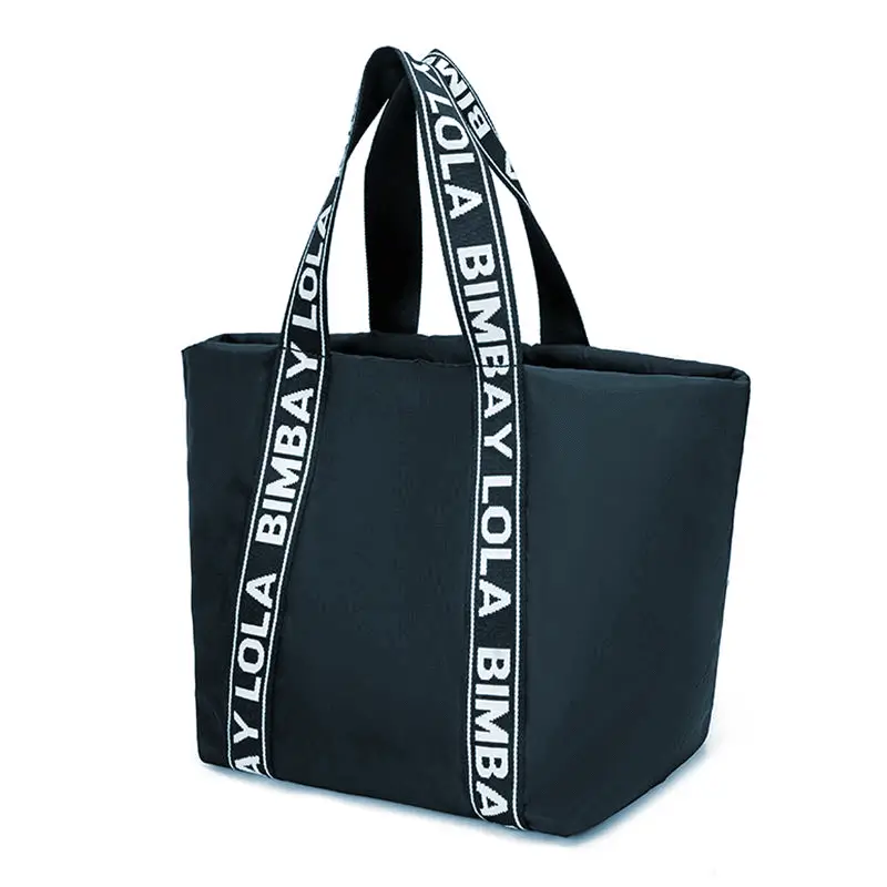 Tote bag front view - Minimalist branding for custom manufacturing