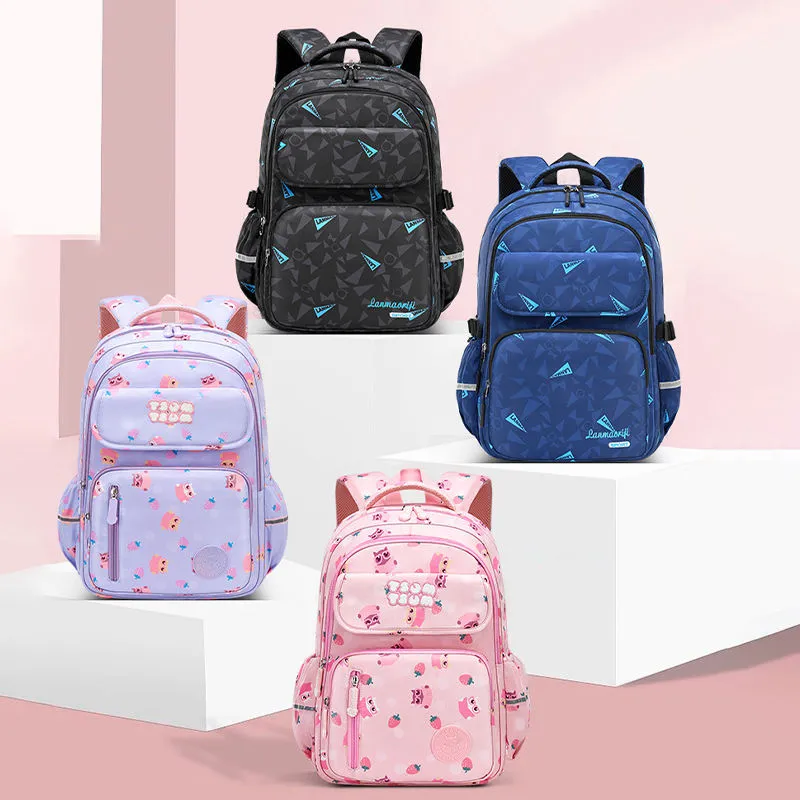 4-color backpack set wholesale options - complete range for teen fashion markets