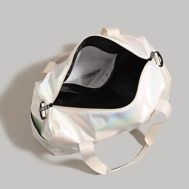 Spacious interior capacity - Custom duffel manufacturer showing ample storage for travel equipment