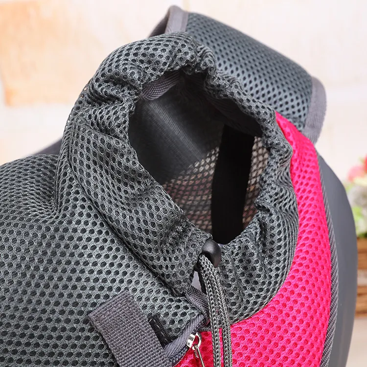 Customizable drawstring head opening for small dogs - Professional pet comfort design