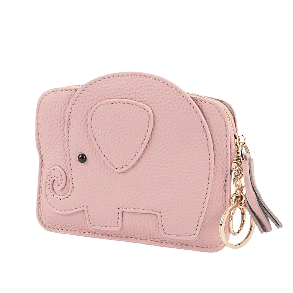 Elephant wallet features detail - Manufacturing capacity for OEM orders showing premium craftsmanship and compact design