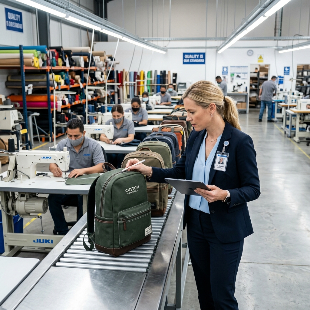 How to audit a custom bag manufacturer in China
