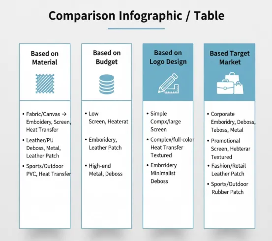 comparison infographic