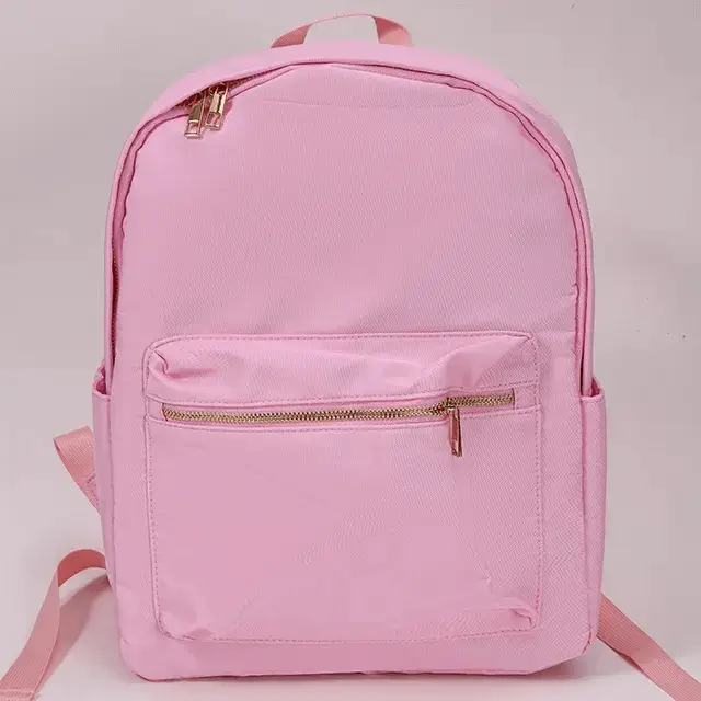 Pink version with front pocket - wholesale kids backpack supplier