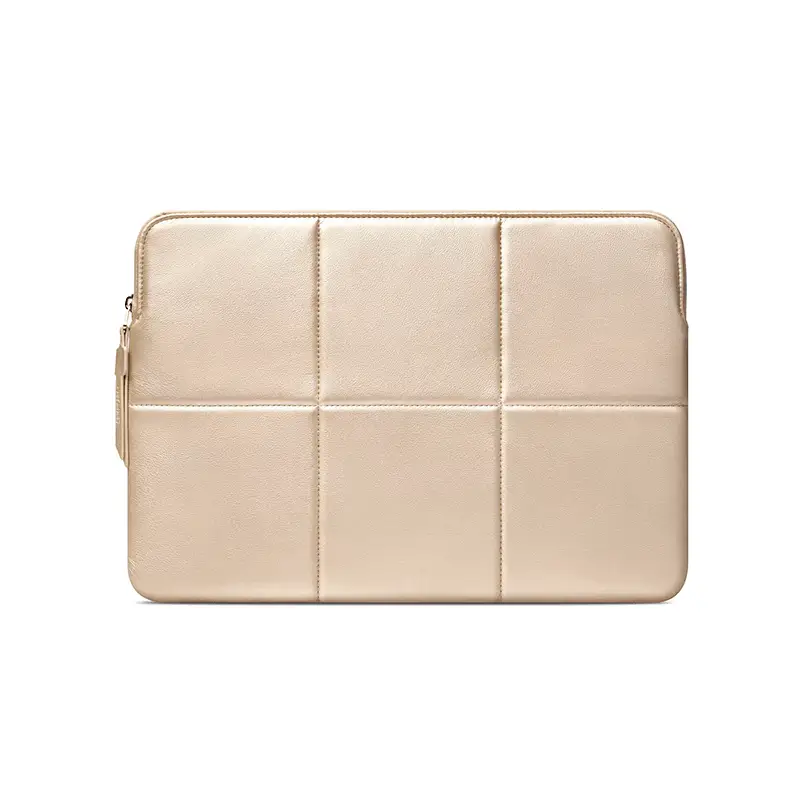 Leather laptop bag manufacturer - Premium leather laptop bag with padded protection and organizational compartments for corporate accessory OEM production