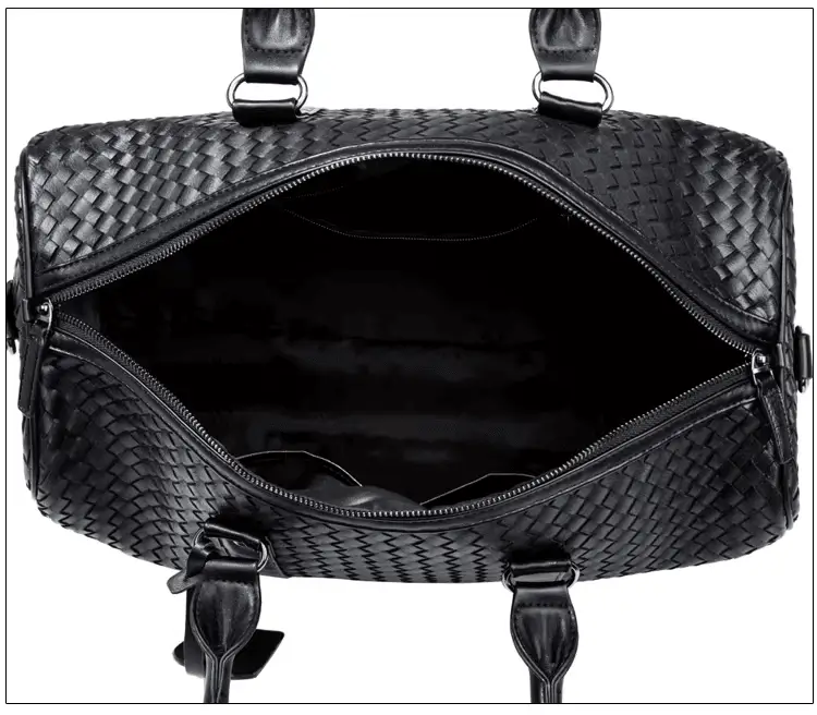 Spacious interior organization - Wholesale travel bag supplier showing organized storage and quality lining