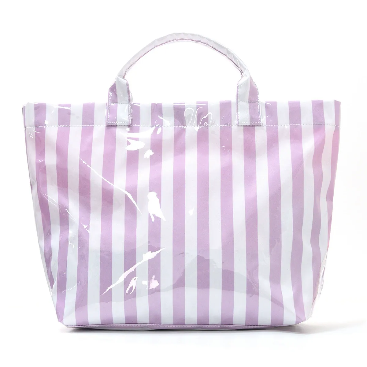 Premium material detail of Lightweight Striped Travel Tote Bag for Daily Commute