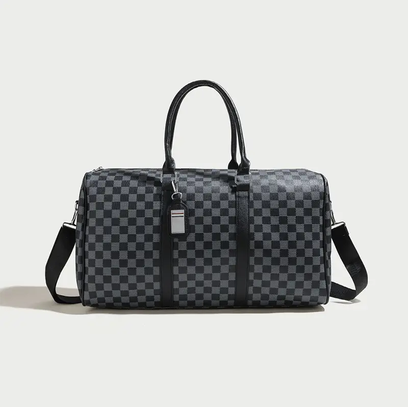 Wholesale duffel bag supplier - Front symmetrical view showing premium aesthetics