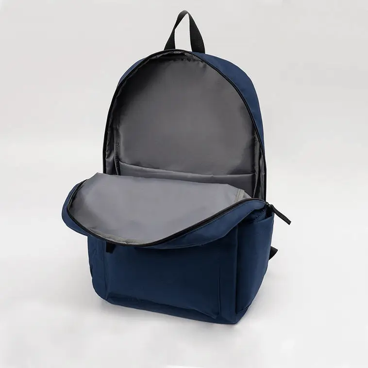 Interior view showing spacious compartment - OEM travel backpack production