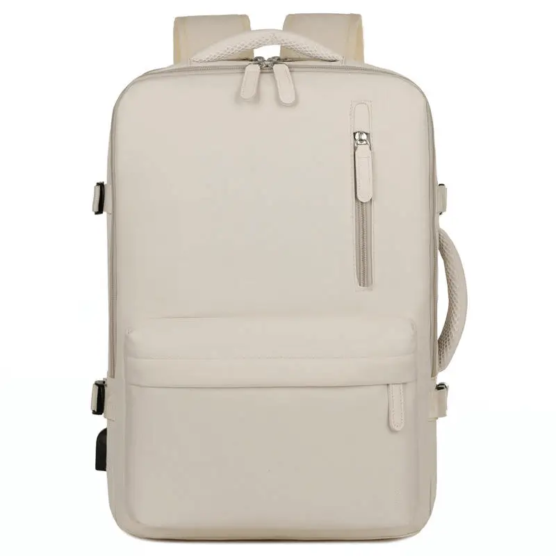 Front detailed view showing clean lines and functional pockets - premium organized bag manufacturer