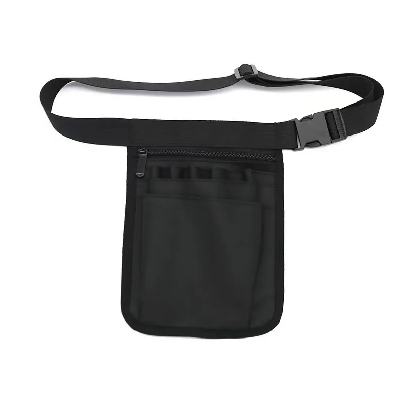 Urban minimalist unisex nurse tool organizer waist bag in five stock colorways