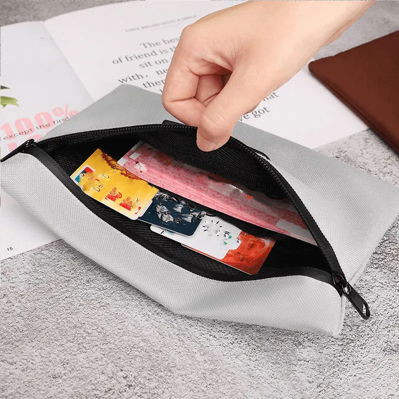 Security bag interior view - Custom manufacturing quality for wholesale institutional security showing organizational capacity