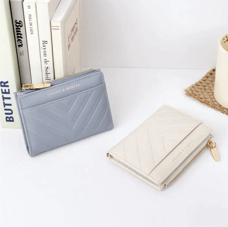 PU wallet color options - Manufacturing capacity for OEM orders showing premium craftsmanship and fashion design