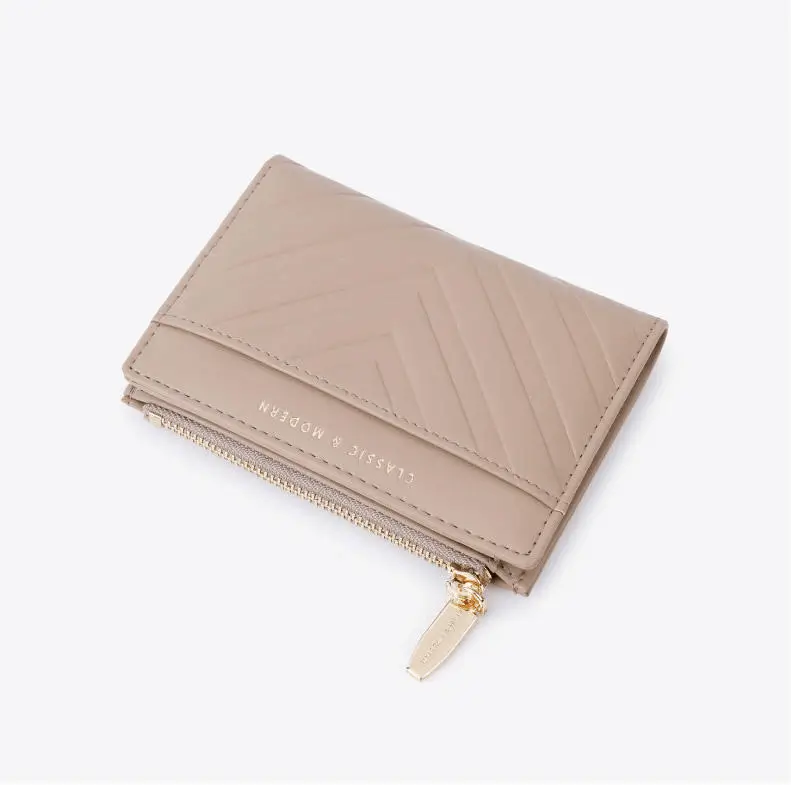 Fashion wallet luxury details - OEM manufacturing precision for wholesale fashion wallets showing premium design options