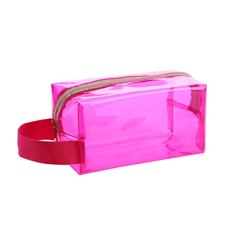 Pink translucent glow pouch - Glow-in-the-dark effects for OEM orders