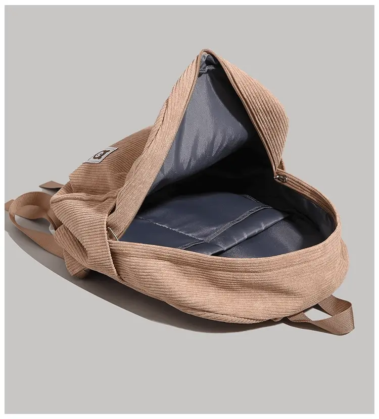 Interior view with spacious compartment - wholesale kids backpack supplier