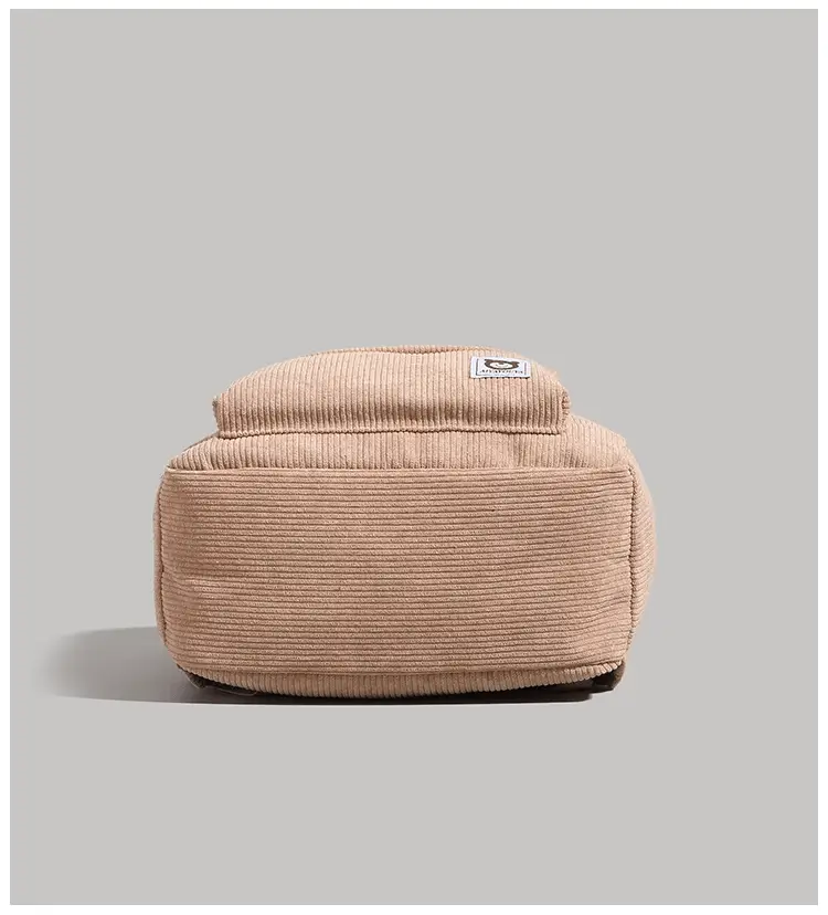 Side view showing rounded compact shape - premium children's bag manufacturer