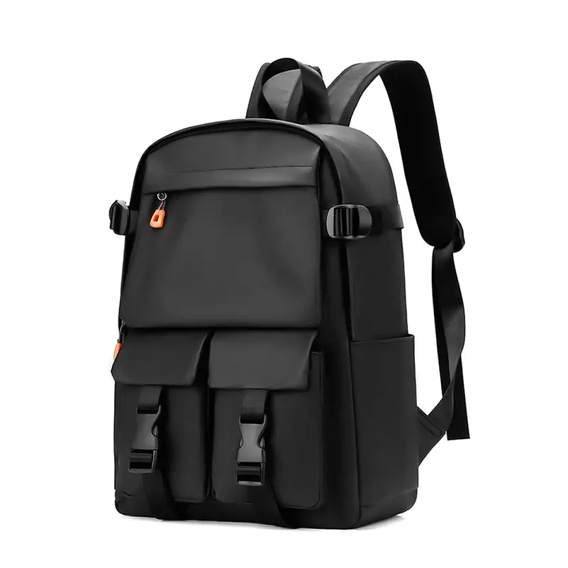 Side view showing sleek athletic profile - sports backpack factory production