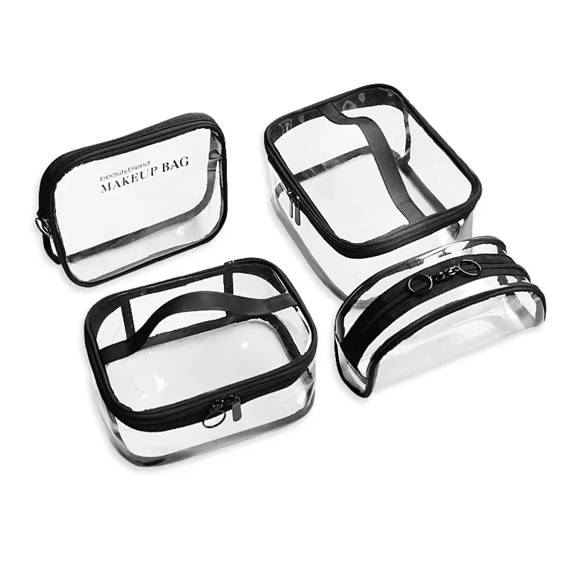 Empty PVC bag silhouettes - Shape demonstration for custom manufacturing