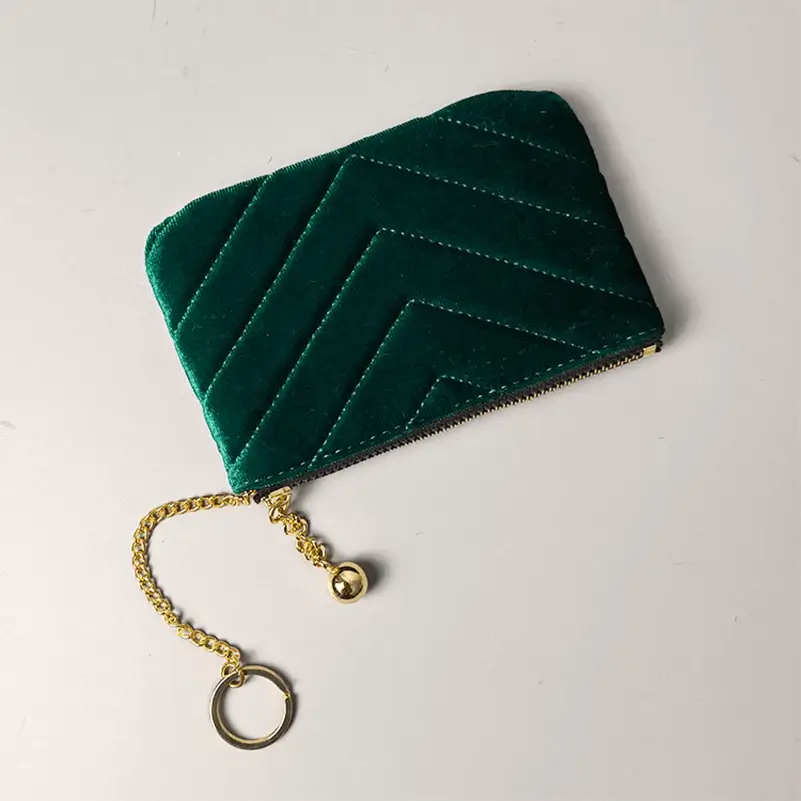 Wallet profile view - OEM manufacturing precision for wholesale fashion accessory showing versatile design options