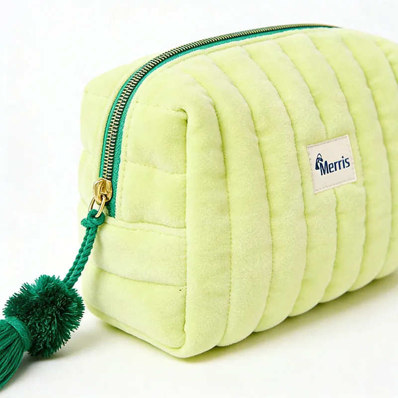 Velvet bag close-up detail - Craftsmanship precision for custom manufacturing